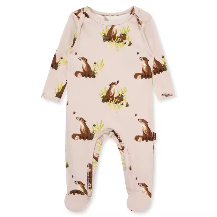 Baby pajamas print animal pattern baby kids clothing customization Guangzhou manufacturer