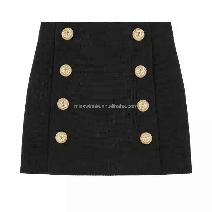 OEM or ODM 2025 new design kids girl winter skirt pure pattern girls mini skirt Guangzhou wholesale children clothes