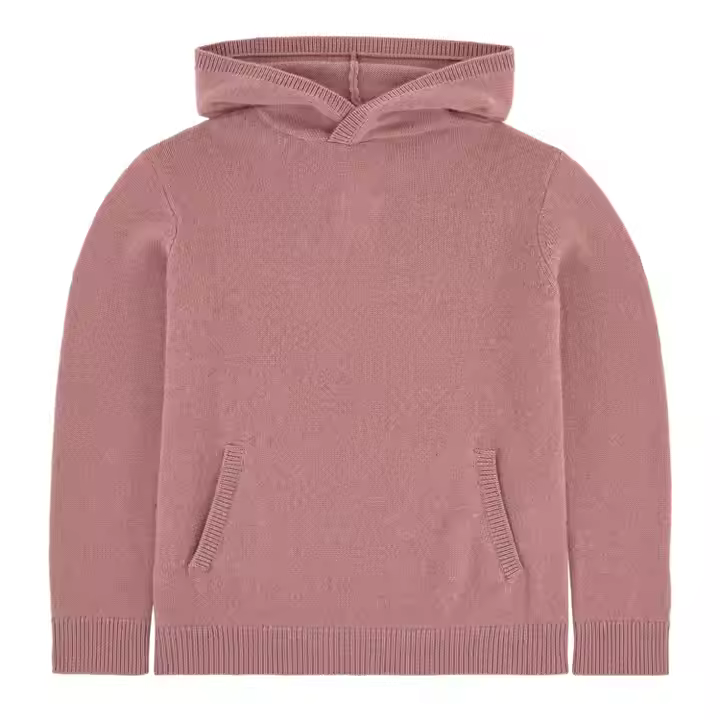 Pink color sweet girl custom hoodies best price winter warm plain hoodie kids sweatershirt