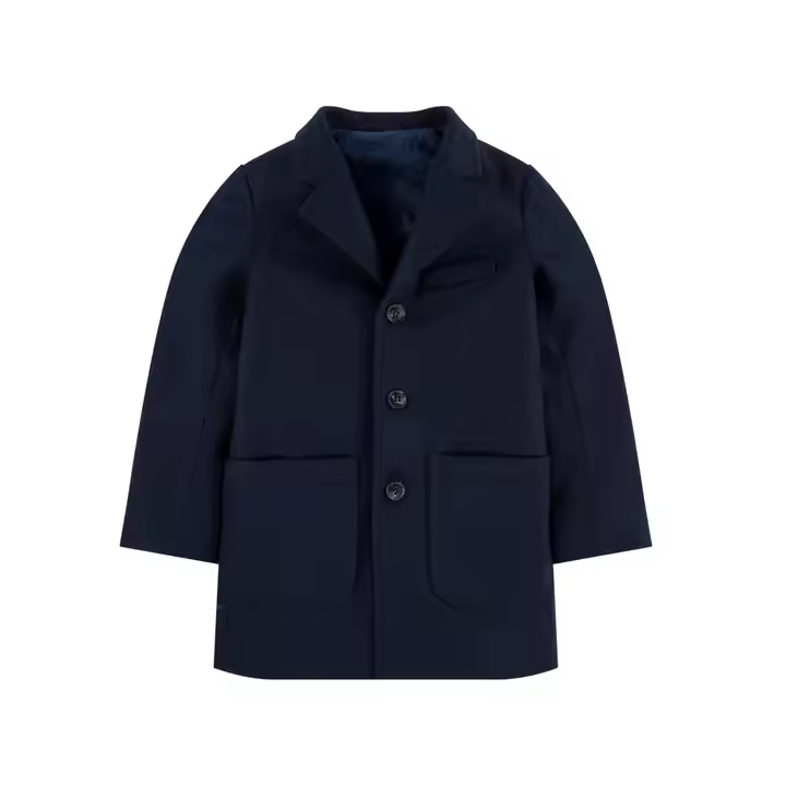 ODM & OEM cheap handmade wool coat for boys