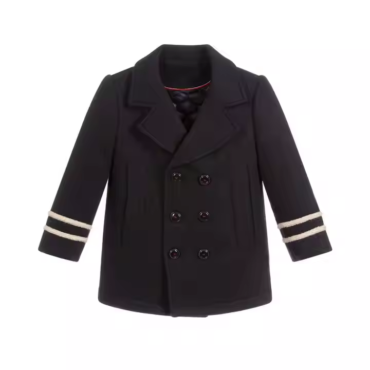 children cotton coat long coat suit men new design winter warm clothes
