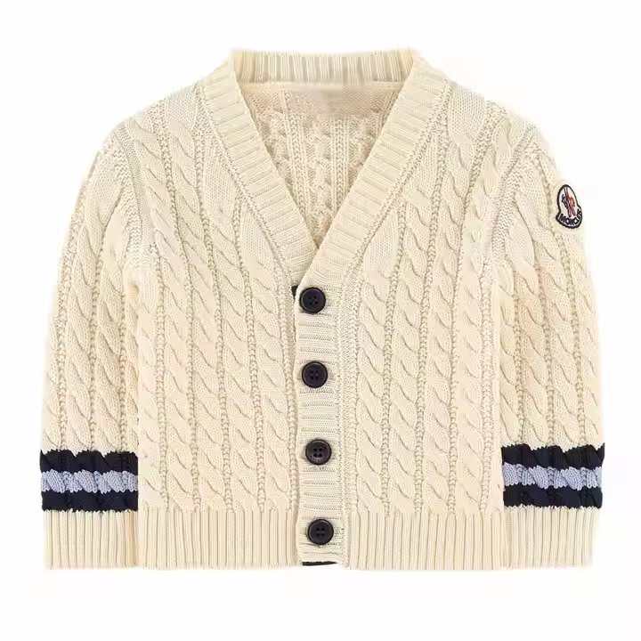Crochet Flat Flowers Custom Sweater Kids