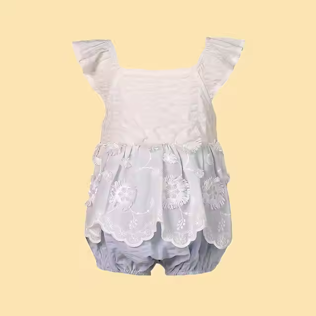 Baby girls cotton romper