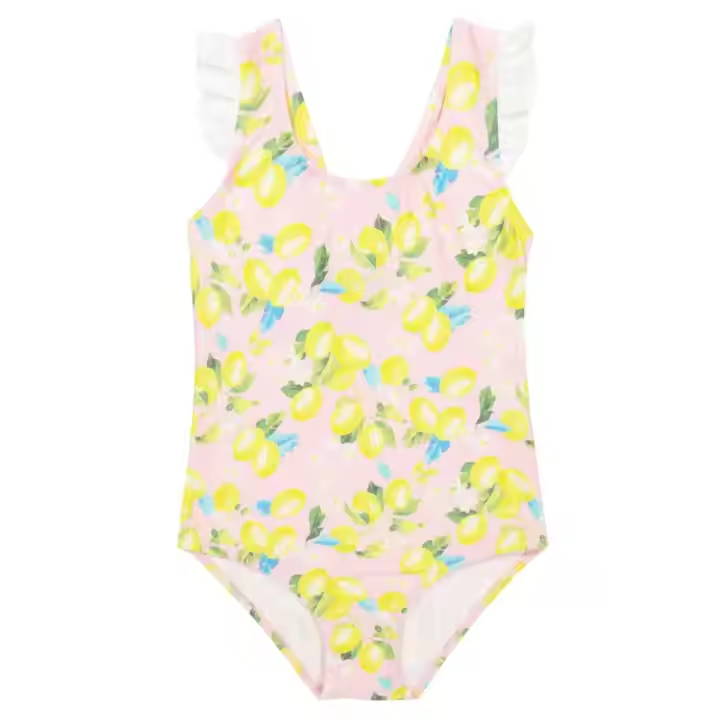 Women's One-Piece Swimsuit Printed Design for Kids and Children of All Ages