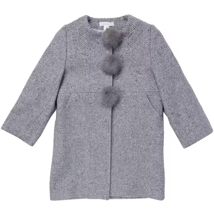 Kids Girl Coat Kids Newest Leisure Coat European Fashion Style