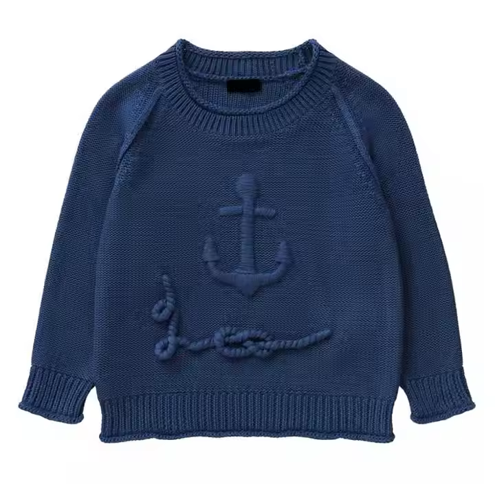 2025 Baby Boy Wool Pullover Sweater for Children