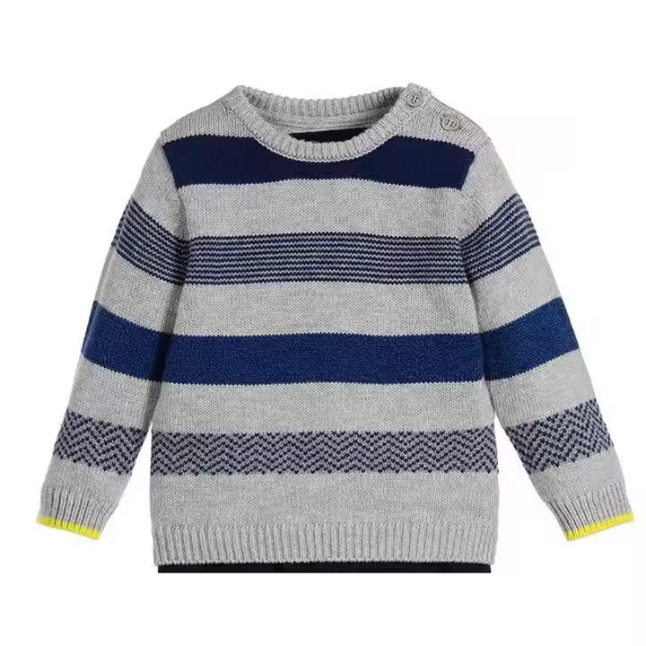Wholesale Kid Clothes New Fashion Boys Stylish Sweater Children Clothing Kids Wear