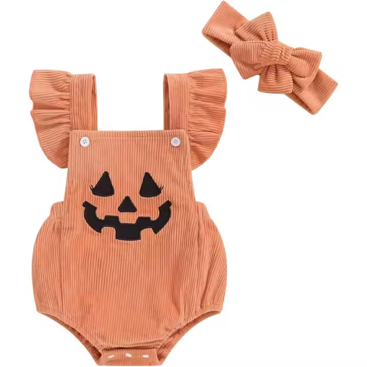 Baby girls cotton romper