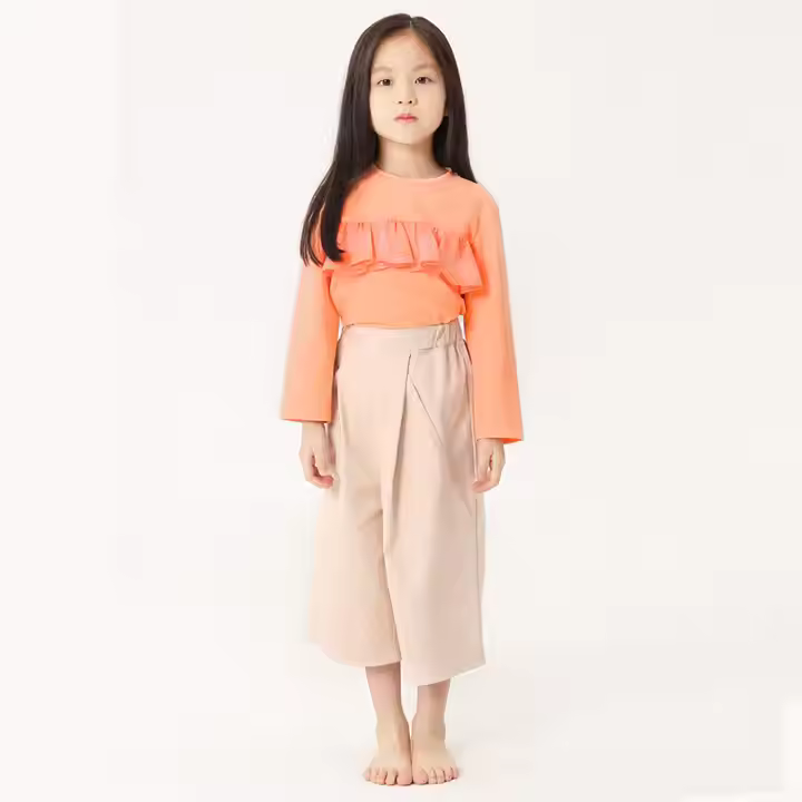 2025-2024 Girls Clothing Sets Cotton Fabric for Baby Girls