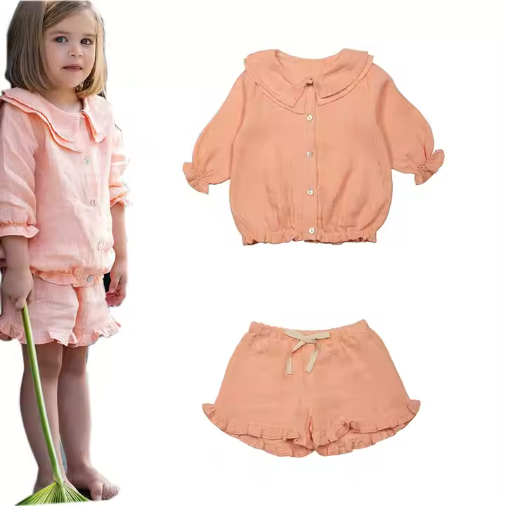 Baby girls cotton romper