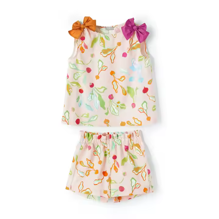 Baby girls cotton romper