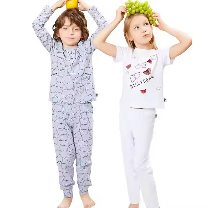 Breathable Print Pajamas for 12-Year-Old Boys for Winter Season Teenage Boy's Winter Pajamas