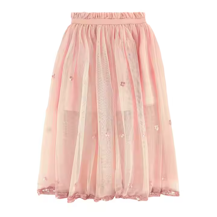 New Arrival Custom Branded Beautiful Designer Girls Long Tulle Skirts