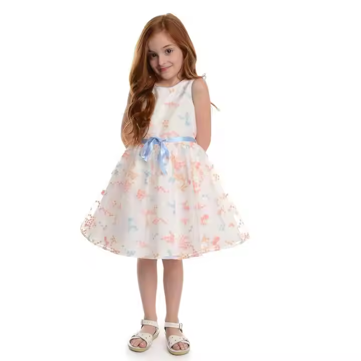 Hot Sale New Designs Brand Toddler 5 Years Girl Dress Girl Princess Dress