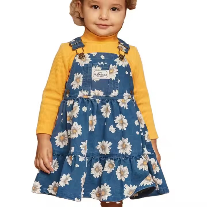 Vintage Style Long Sleeve Girls Dress Solid Pattern With Bow Decoration for Children Aged 5 Winter Vintage Girls Dress