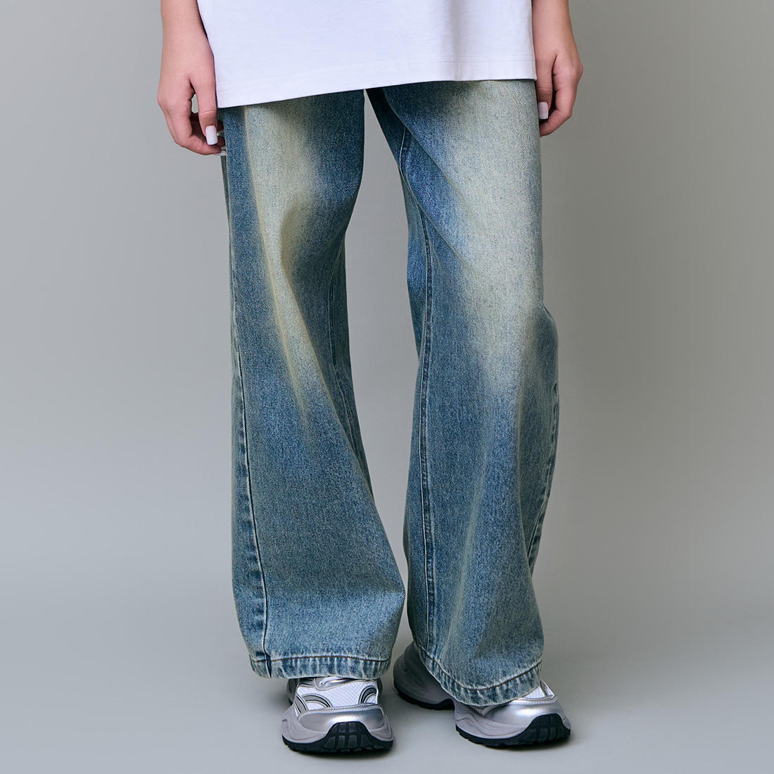 Casual Girls Jeans Pants Plus Size Age 12 Years Washed Techniques